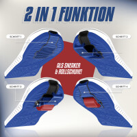 BREEZY ROLLERS 2241810 Origin white/blue