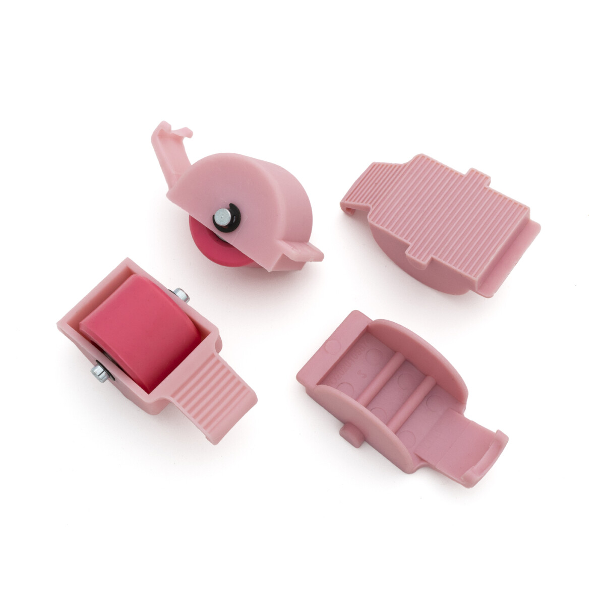 Ersatzrollen Set inkl. Covers rosa/fuchsia