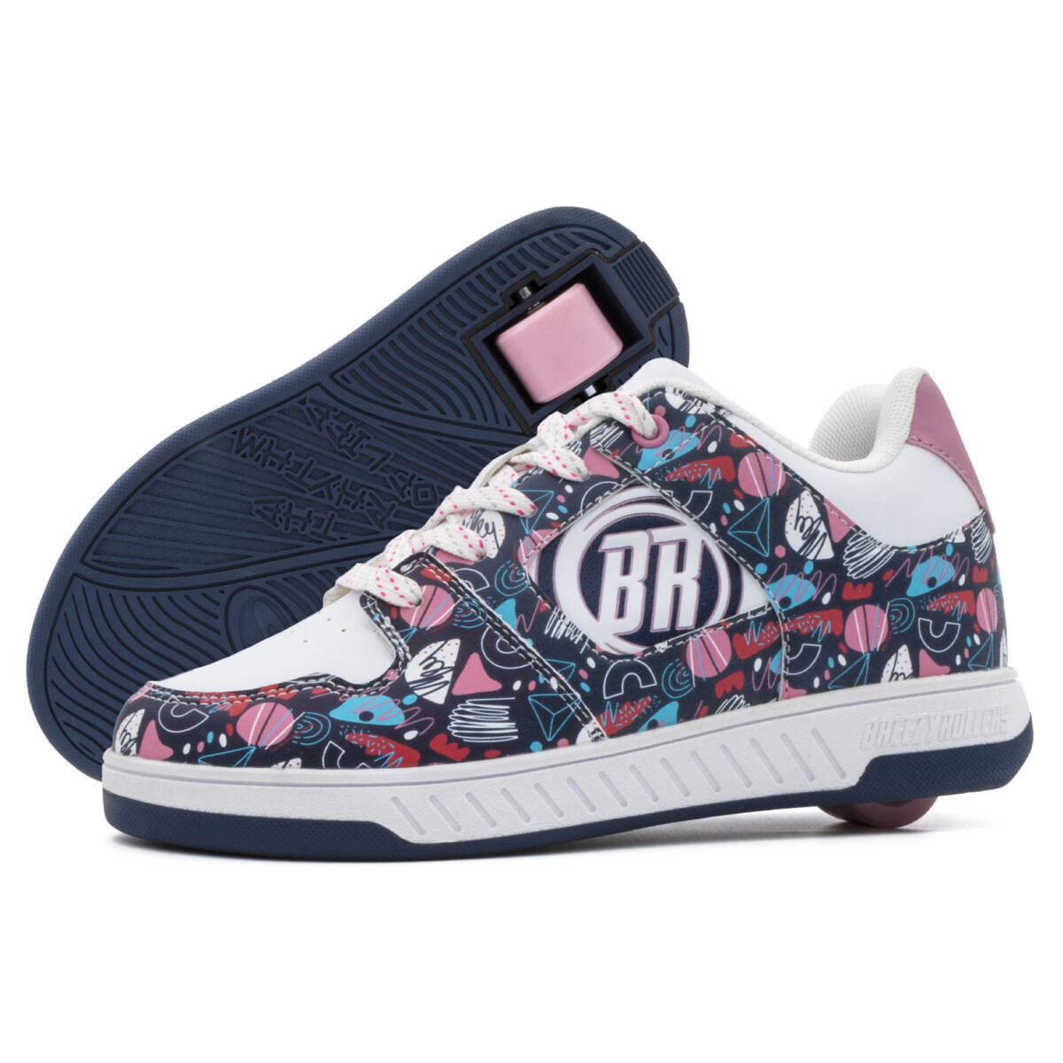 BREEZY ROLLERS 2241891 Groovy blanco/multicolor