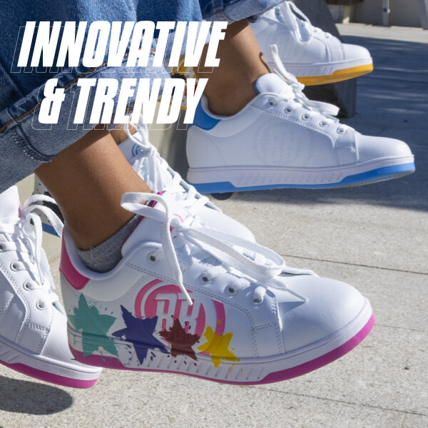 Gr. 34 Breezy Rollers Schuhe mit Rollen Inlineskates Rollschuhe in