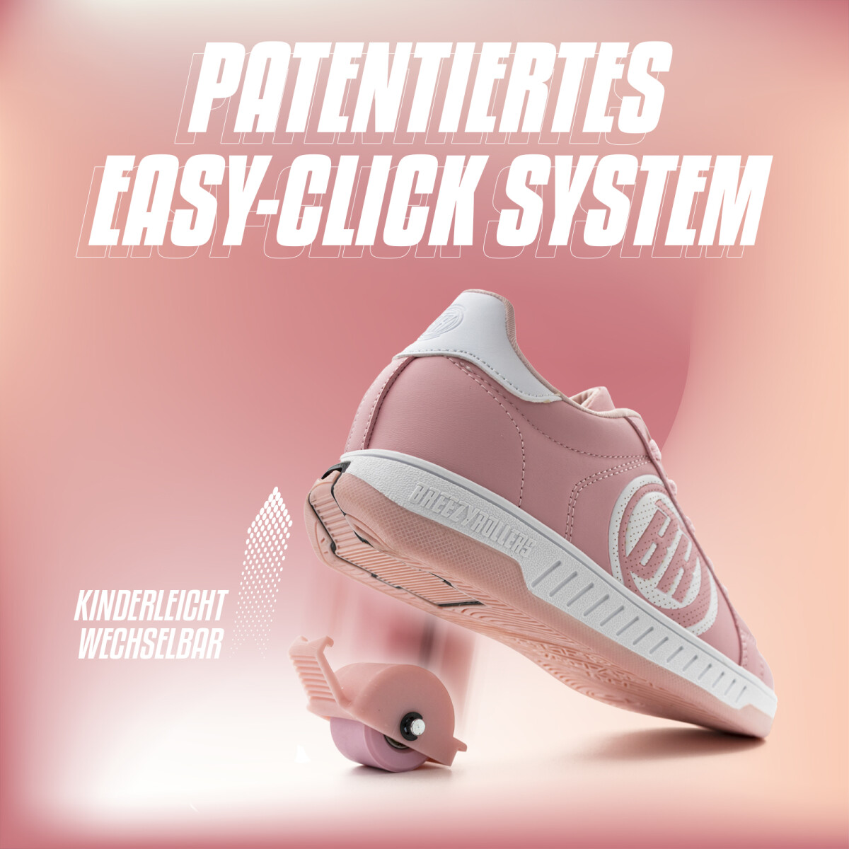 Breezy Rollers 2223121 Trainers With Wheels Pink | Xtremeinn - View #6